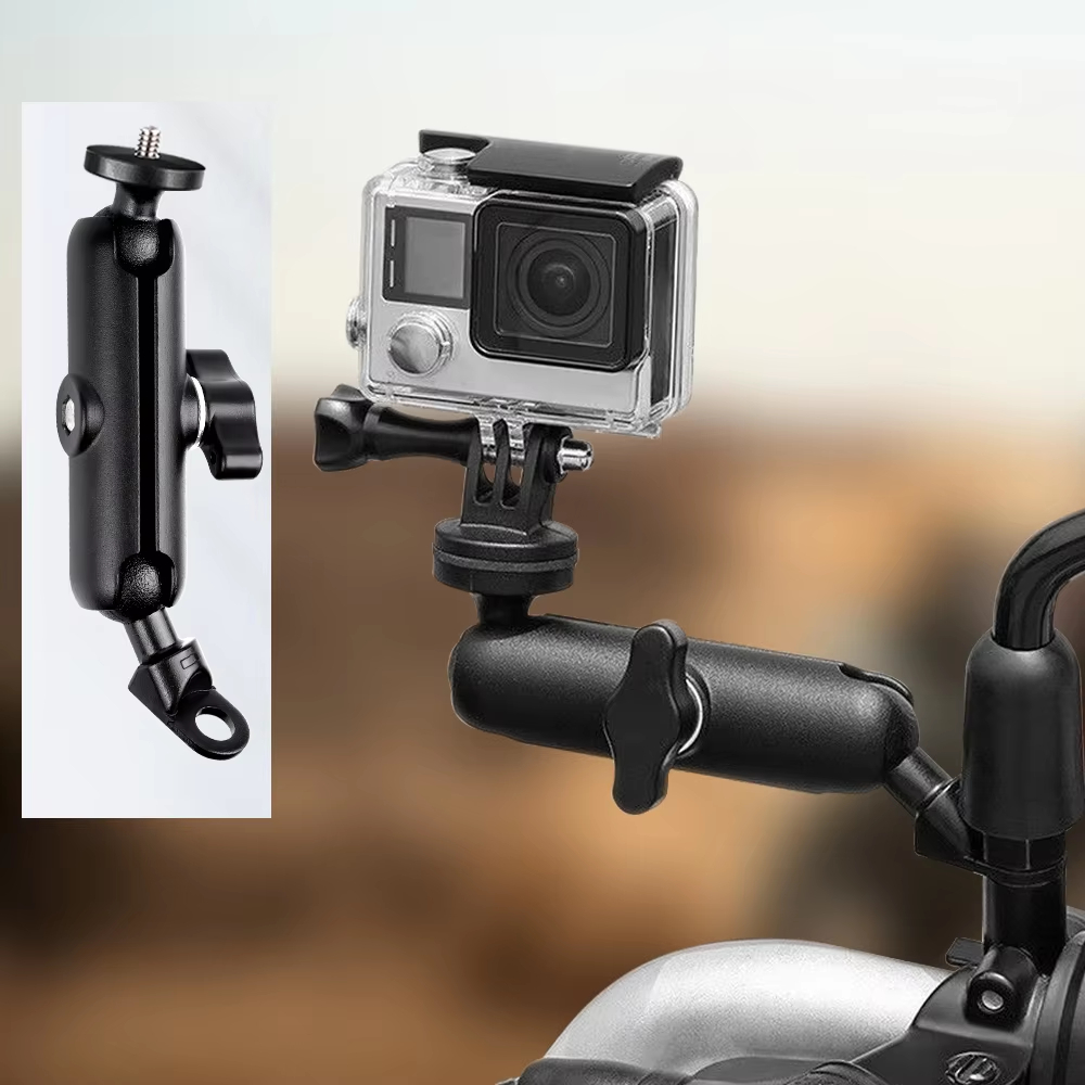 Drone Camera Action - حامل مقود الدراجة النارية من الألومنيوم