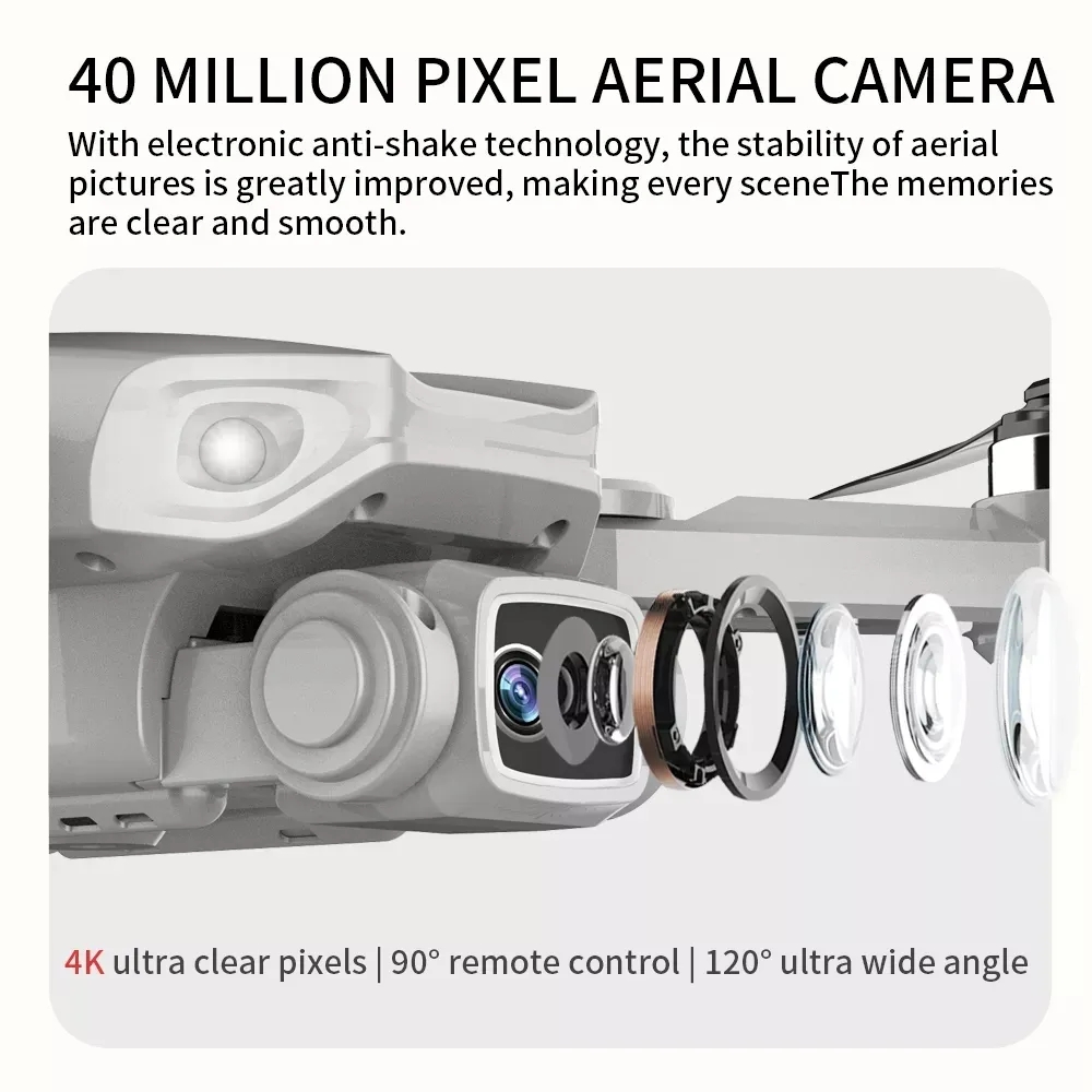 الطائرة بدون طيار L900 Pro 4K  - مراجعة Drone Camera Lens وسعره