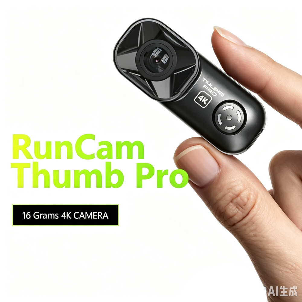 كاميرا RunCam Thumb Pro W Mini - مراجعة Drone Camera 4K وسعره