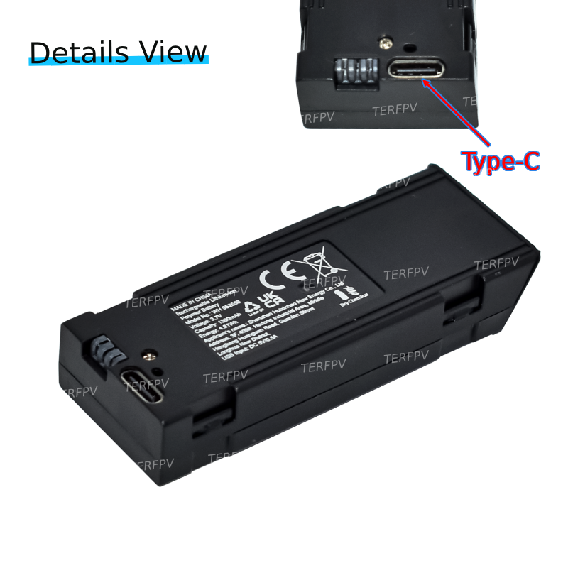 بطارية أصلية لطائرة GT8 بدون ط - مراجعة Eachine Drone E58 وسعره